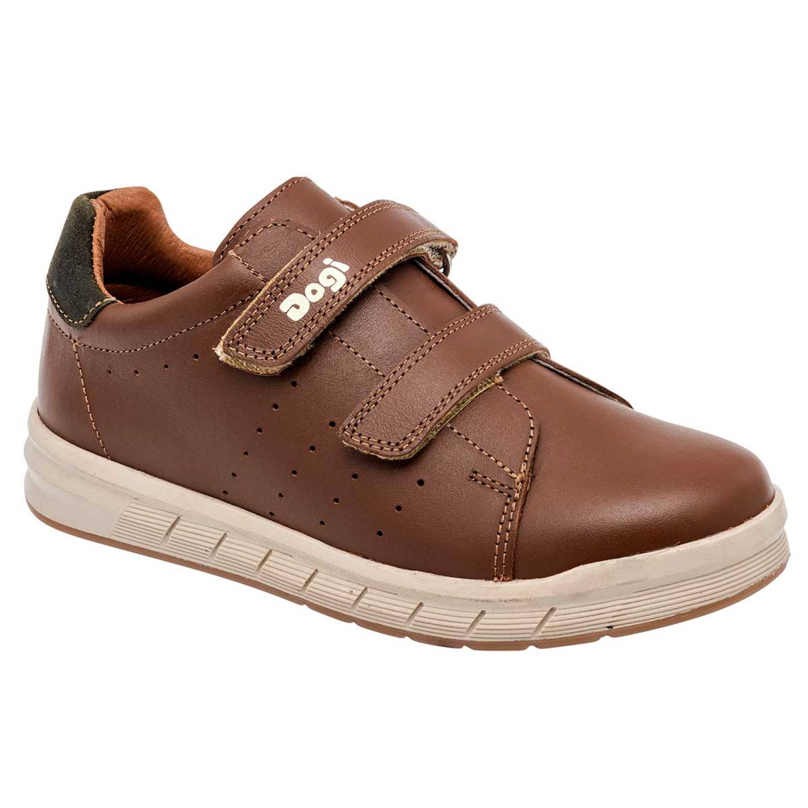 Dogi Zapato casual para niño café, Cod. 108495-1
