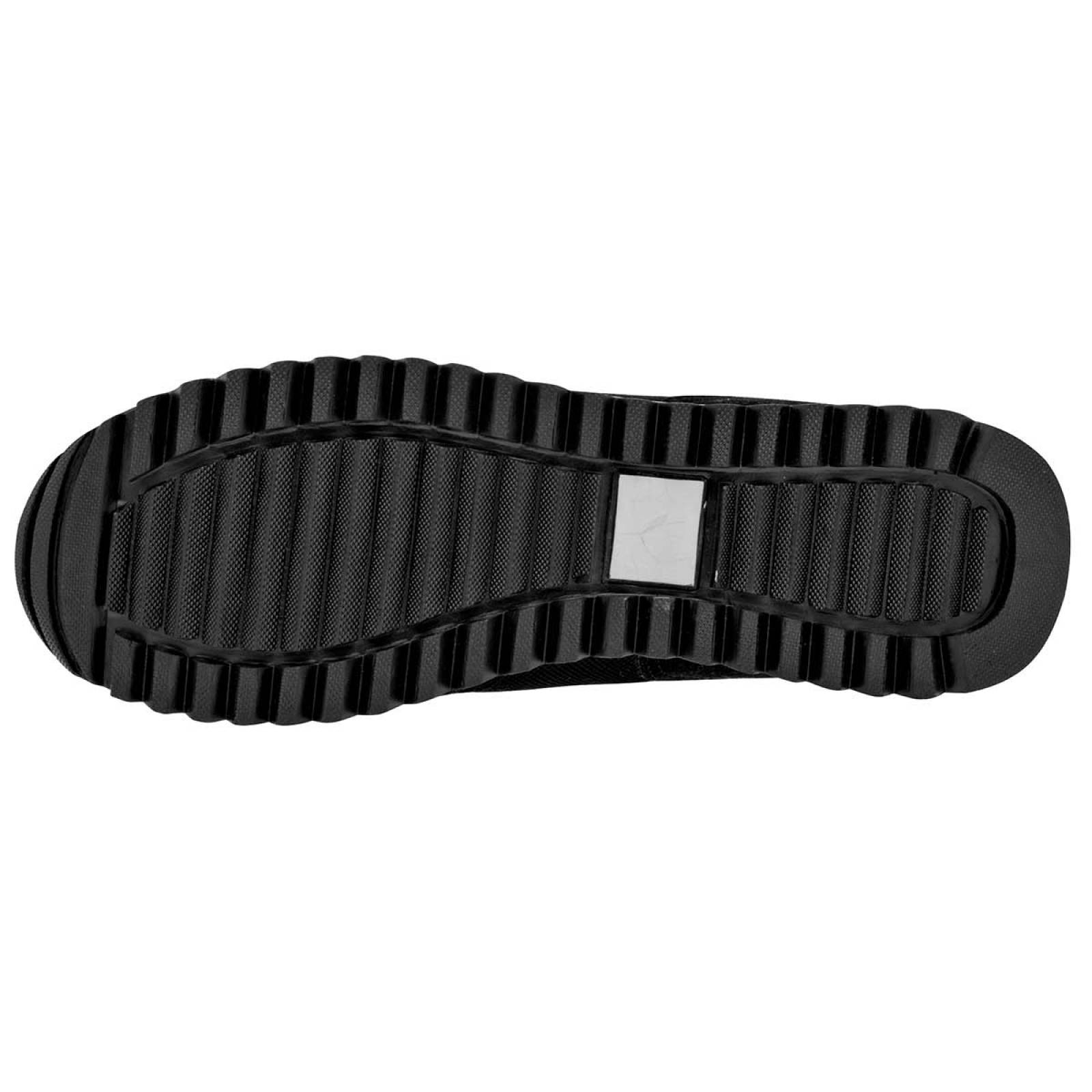 Panam Tenis deportivo para joven negro blanco, Cod. 101035-1