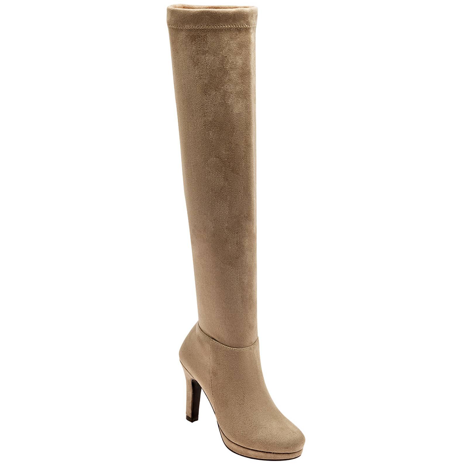 Botas Beige Mujer