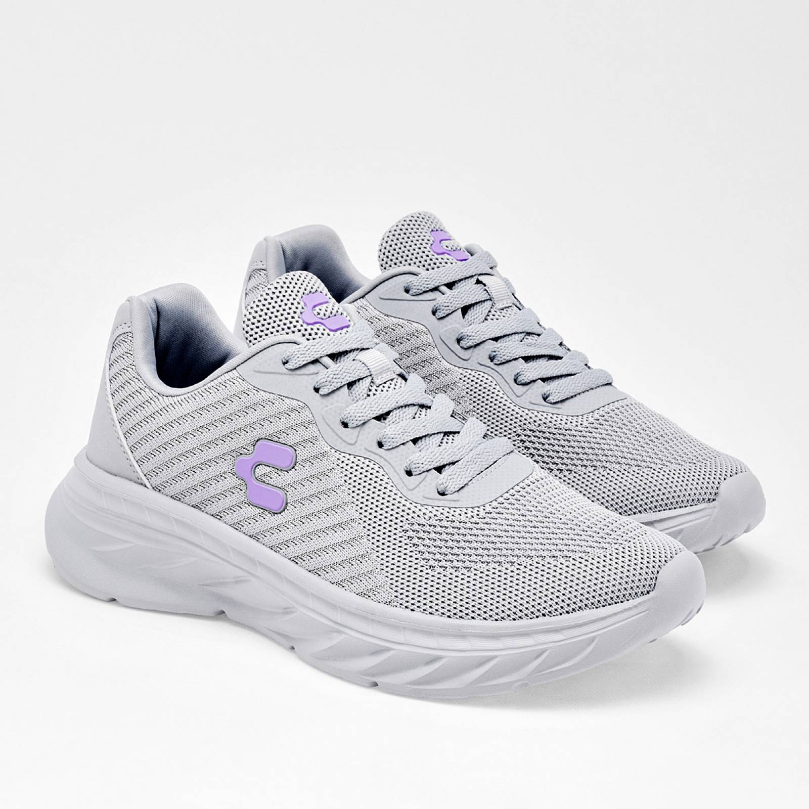 Charly Tenis deportivo para mujer gris Codigo 124454E