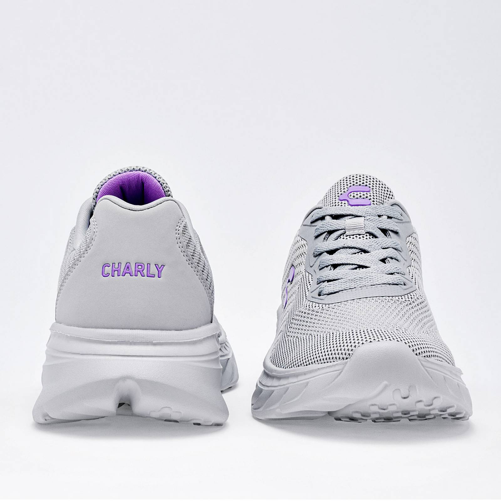 Charly Tenis deportivo para mujer gris Codigo 124454E