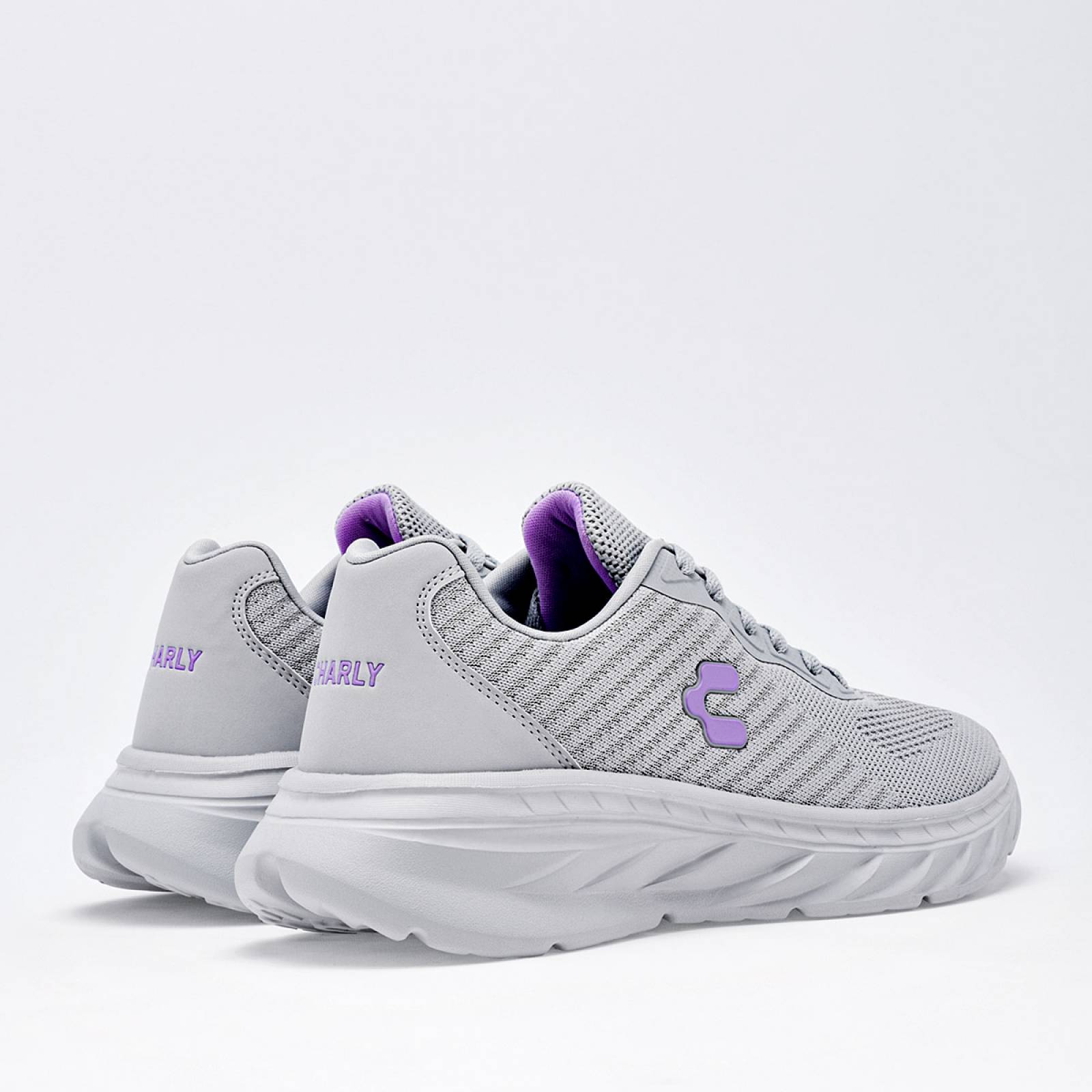 Charly Tenis deportivo para mujer gris Codigo 124454E