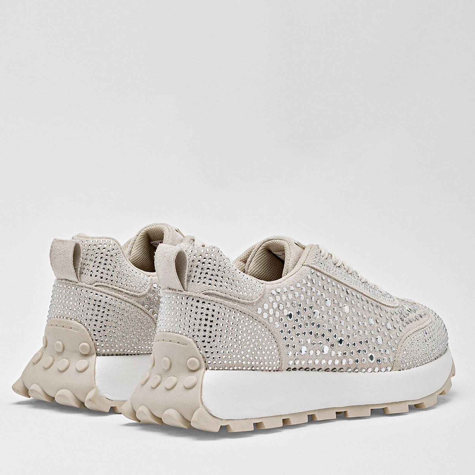 Clasben Tenis urbano para mujer late plata Codigo 126036E
