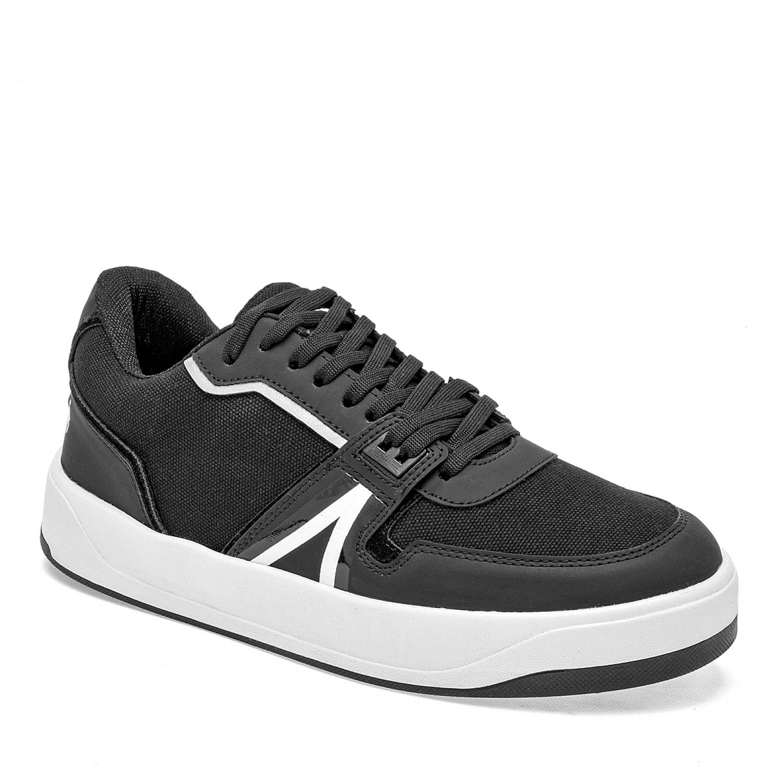 Mora Urban Tenis urbano para mujer negro blanco Codigo 125478E