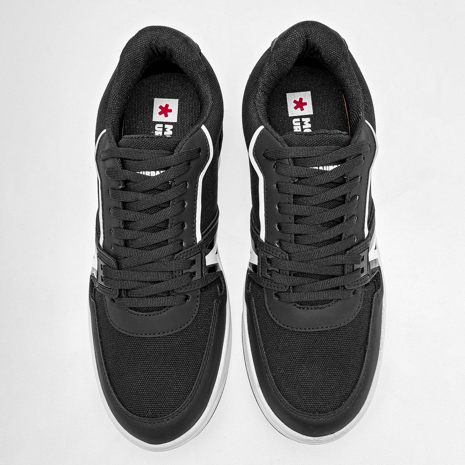 Mora Urban Tenis urbano para mujer negro blanco Codigo 125478E