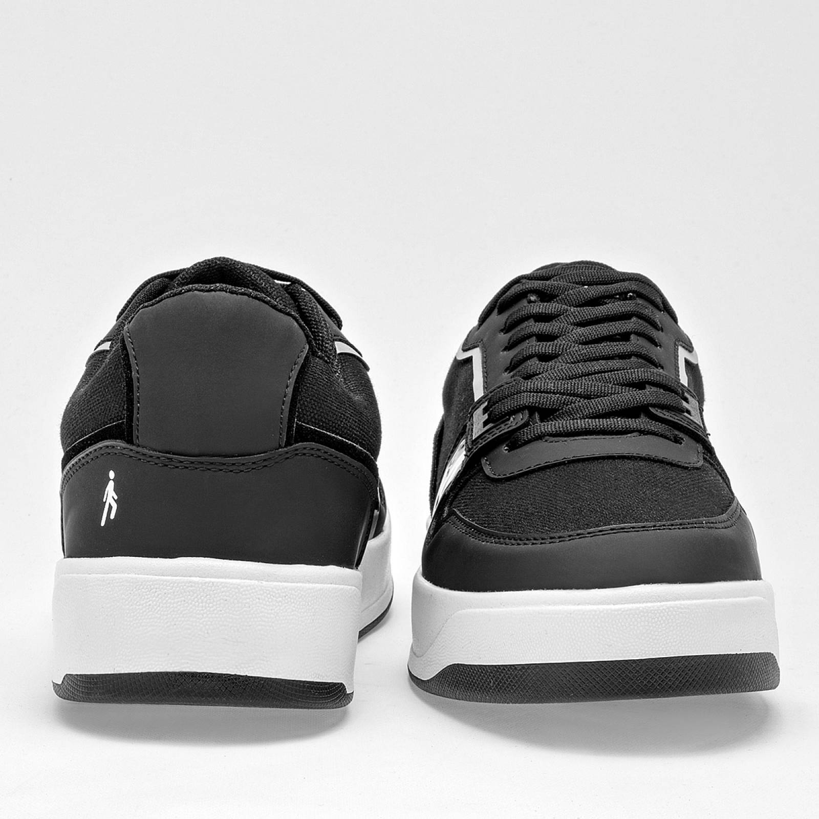 Mora Urban Tenis urbano para mujer negro blanco Codigo 125478E