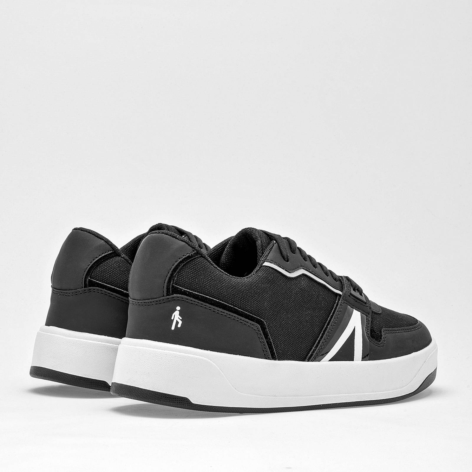 Mora Urban Tenis urbano para mujer negro blanco Codigo 125478E