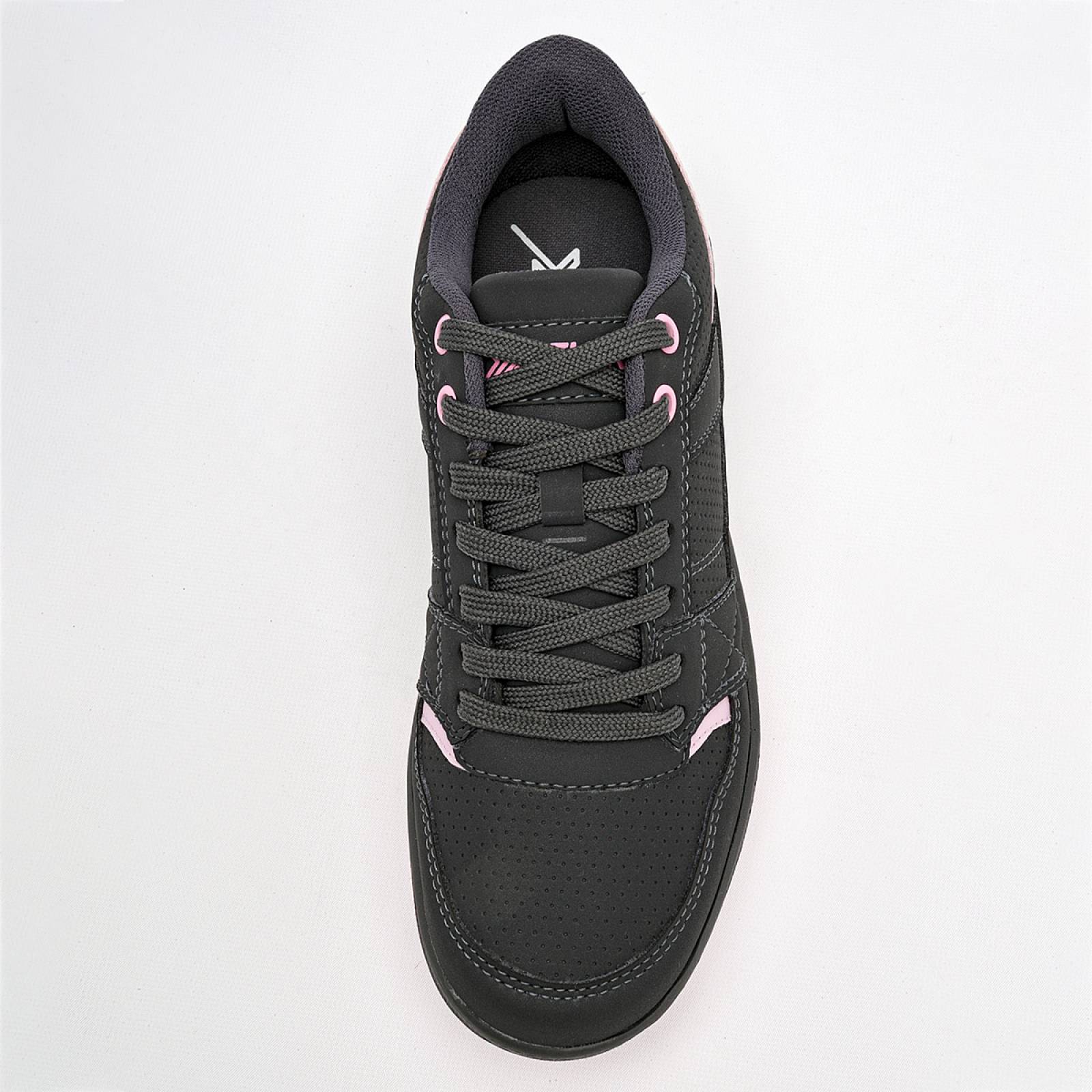 Nek Tenis urbano para mujer gris rosa Codigo 126117E