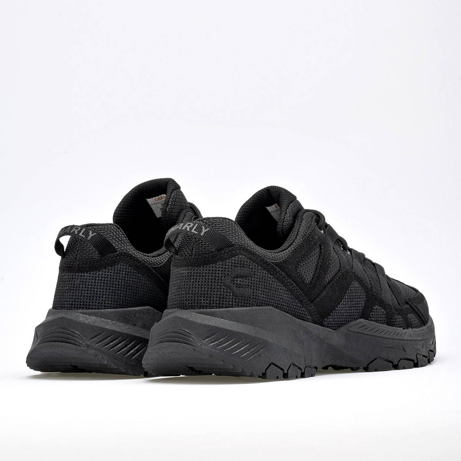 Charly Tenis deportivo para hombre negro Codigo 1204641