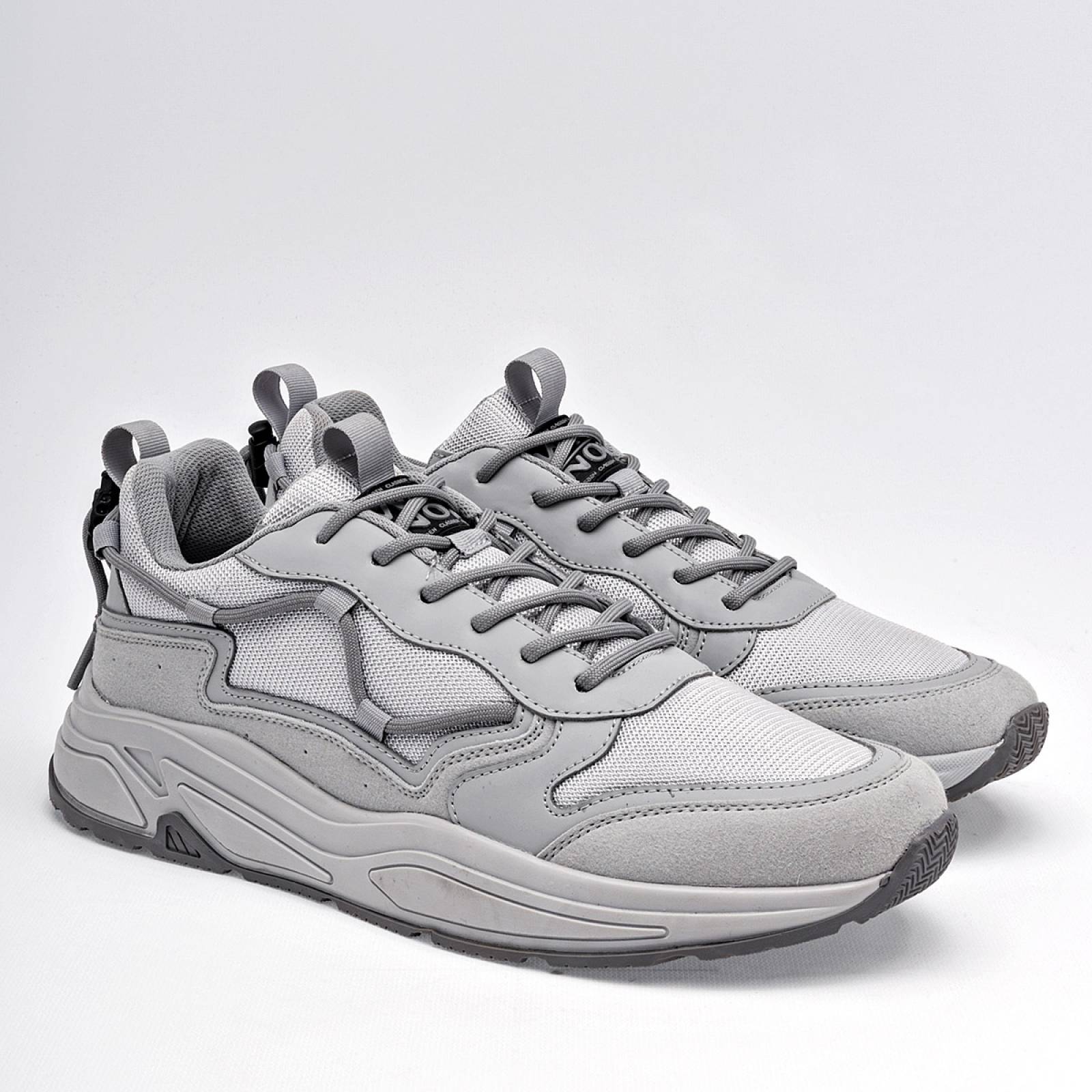 Clasben Tenis urbano para hombre gris Codigo 126212F