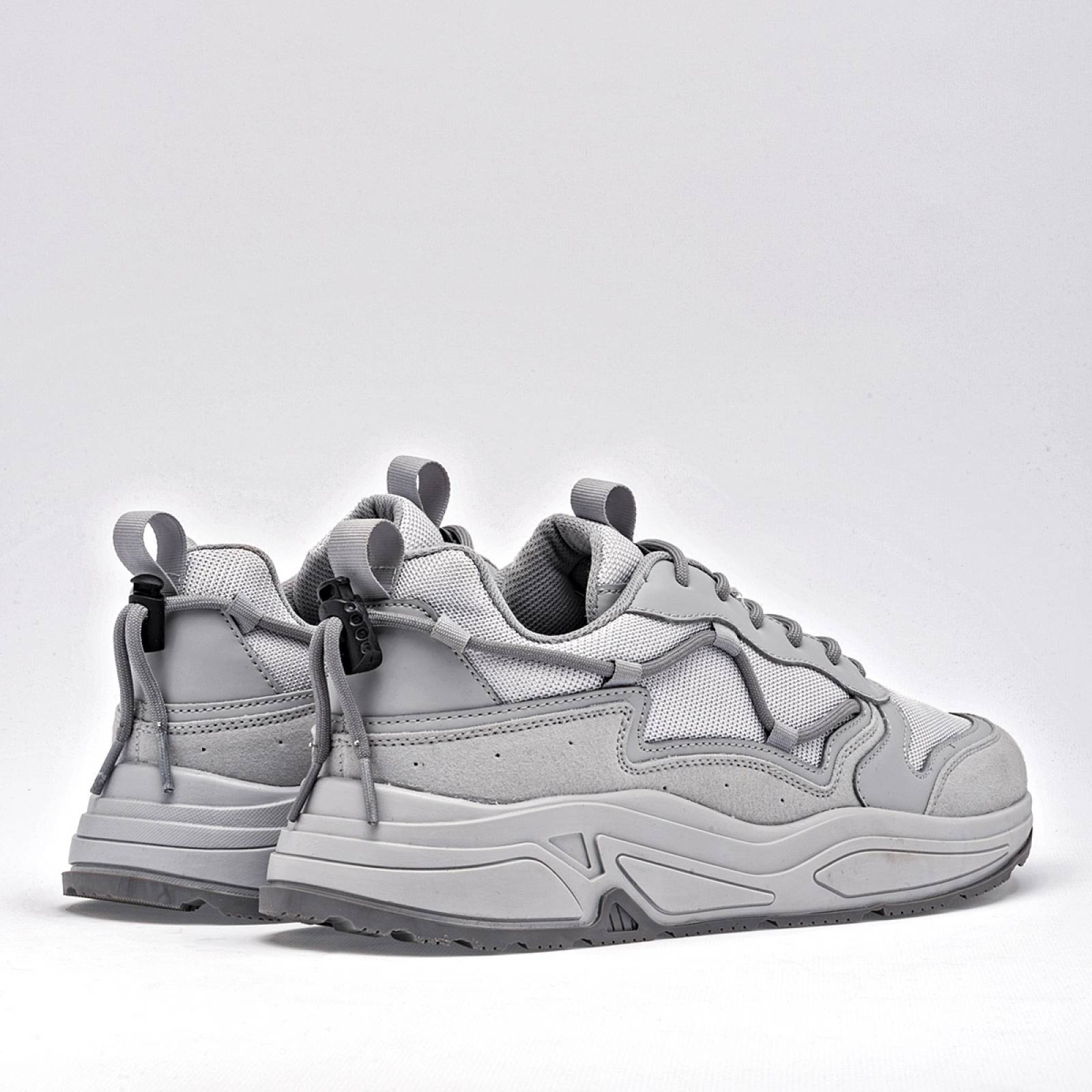 Clasben Tenis urbano para hombre gris Codigo 126212F