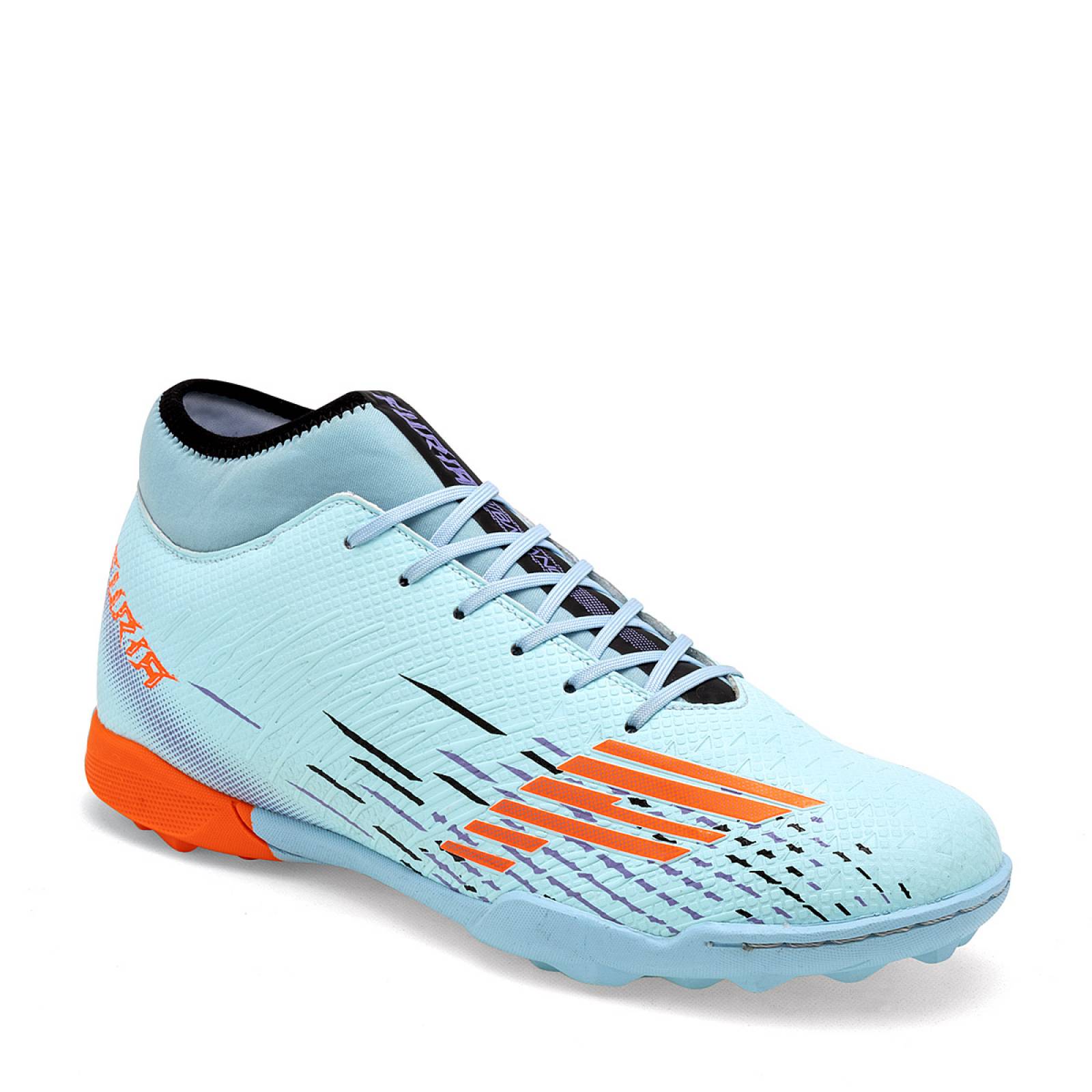 Furia Tenis deportivo para hombre azul naranja Codigo 125175F