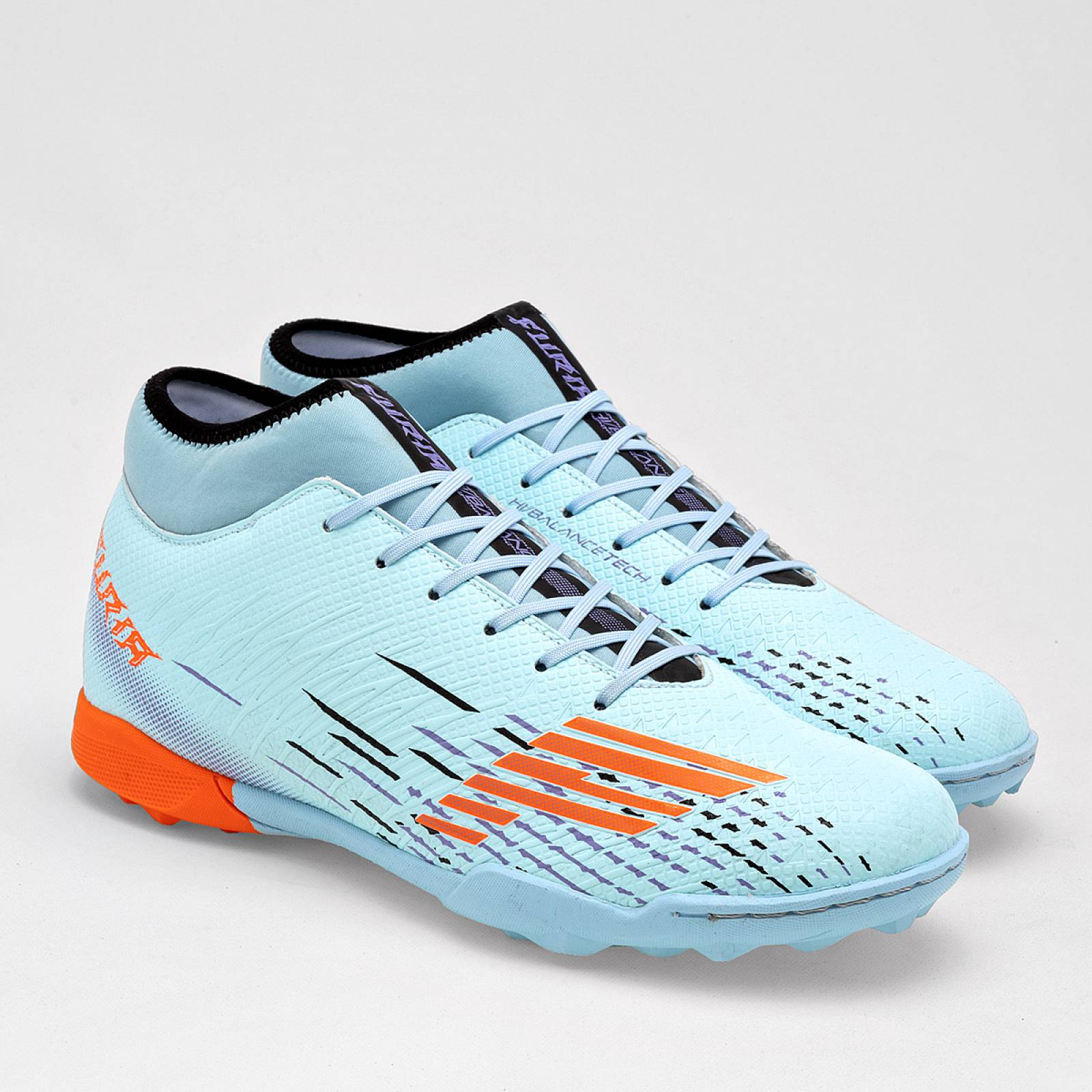 Furia Tenis deportivo para hombre azul naranja Codigo 125175F