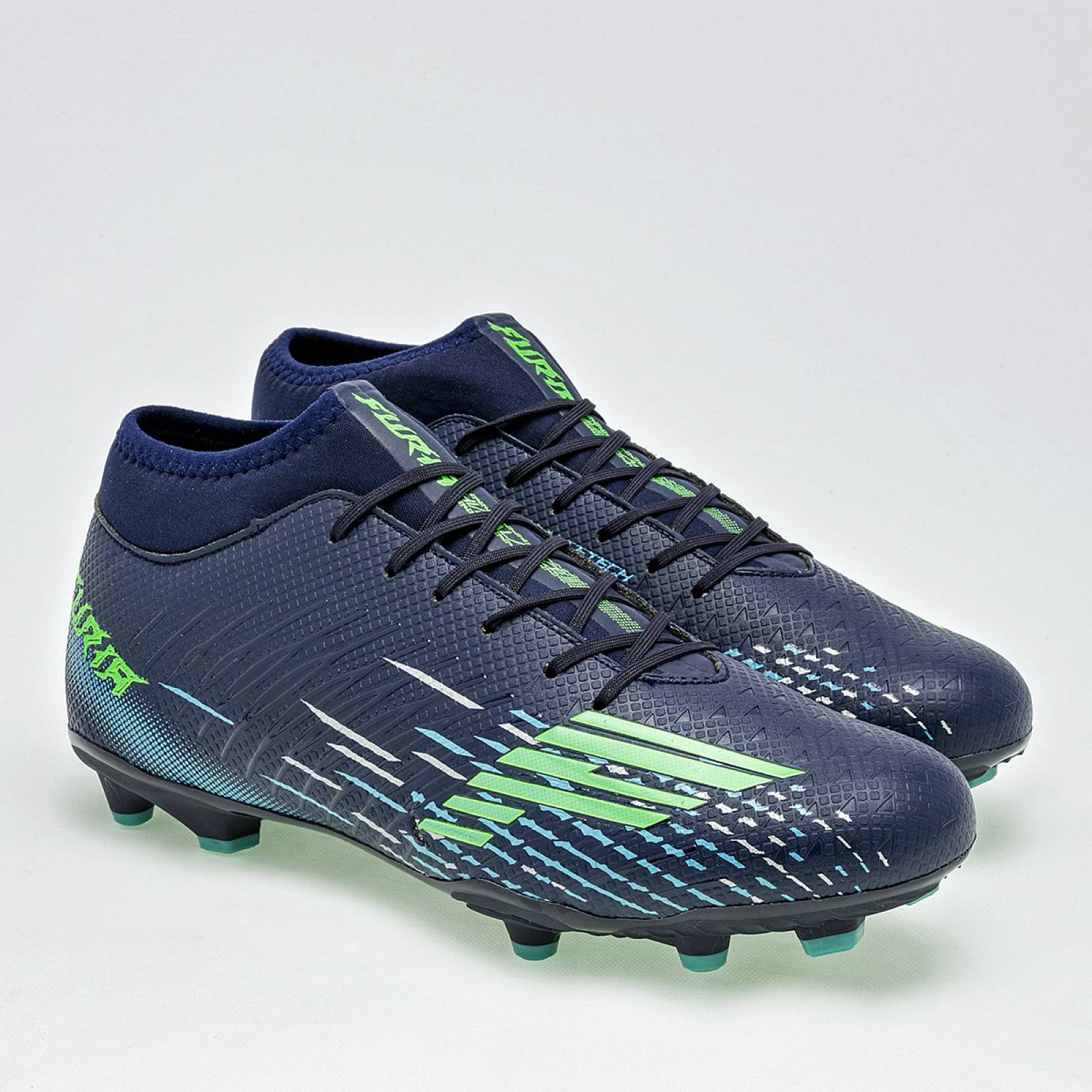 Furia Tenis deportivo para hombre marino verde Codigo 125179F
