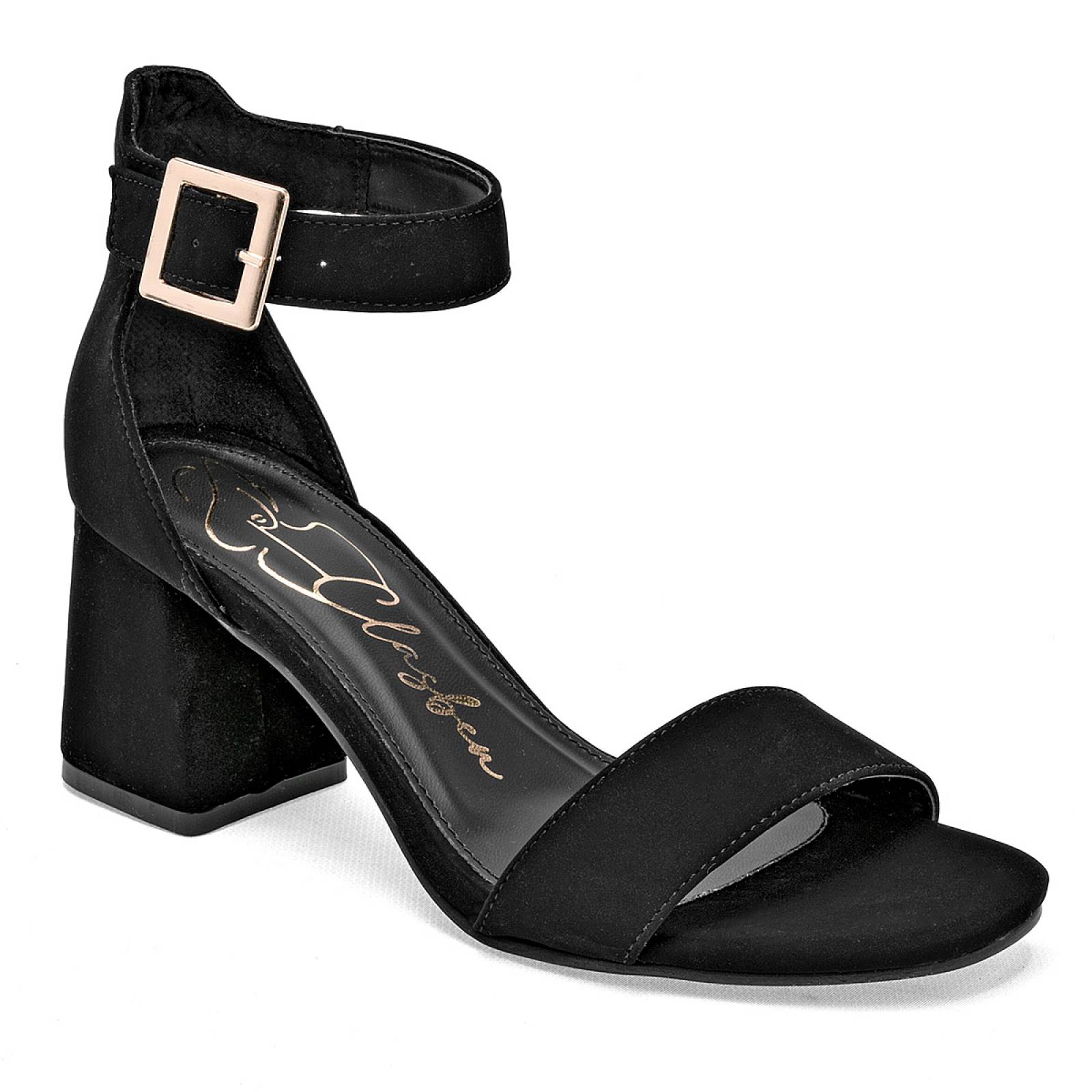 Clasben Zapatilla para mujer negro Codigo 126742E