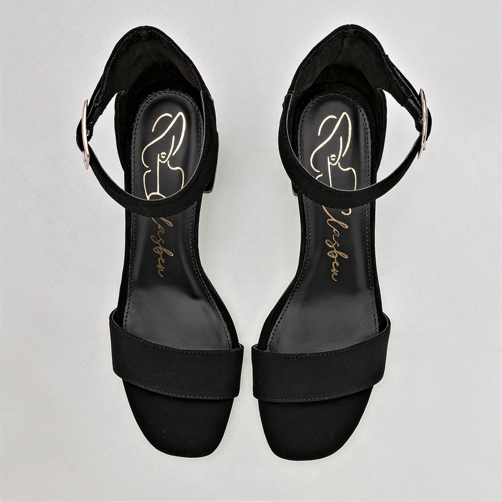 Clasben Zapatilla para mujer negro Codigo 126742E