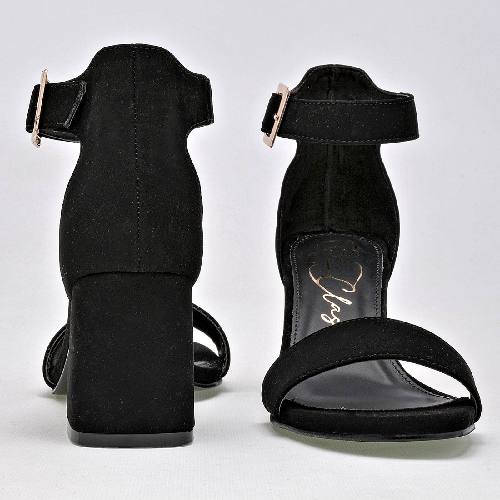 Clasben Zapatilla para mujer negro Codigo 126742E