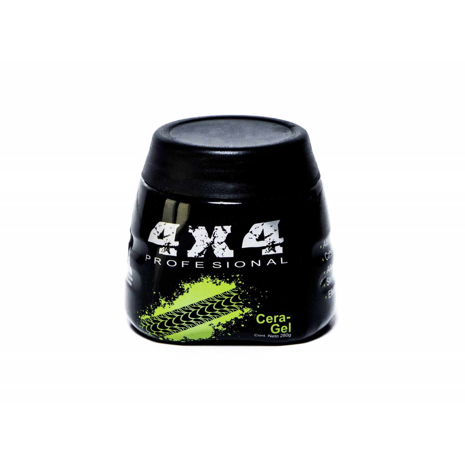 Cera Gel 4x4 Profesional  280gr, Cera Gel para el Cabello.