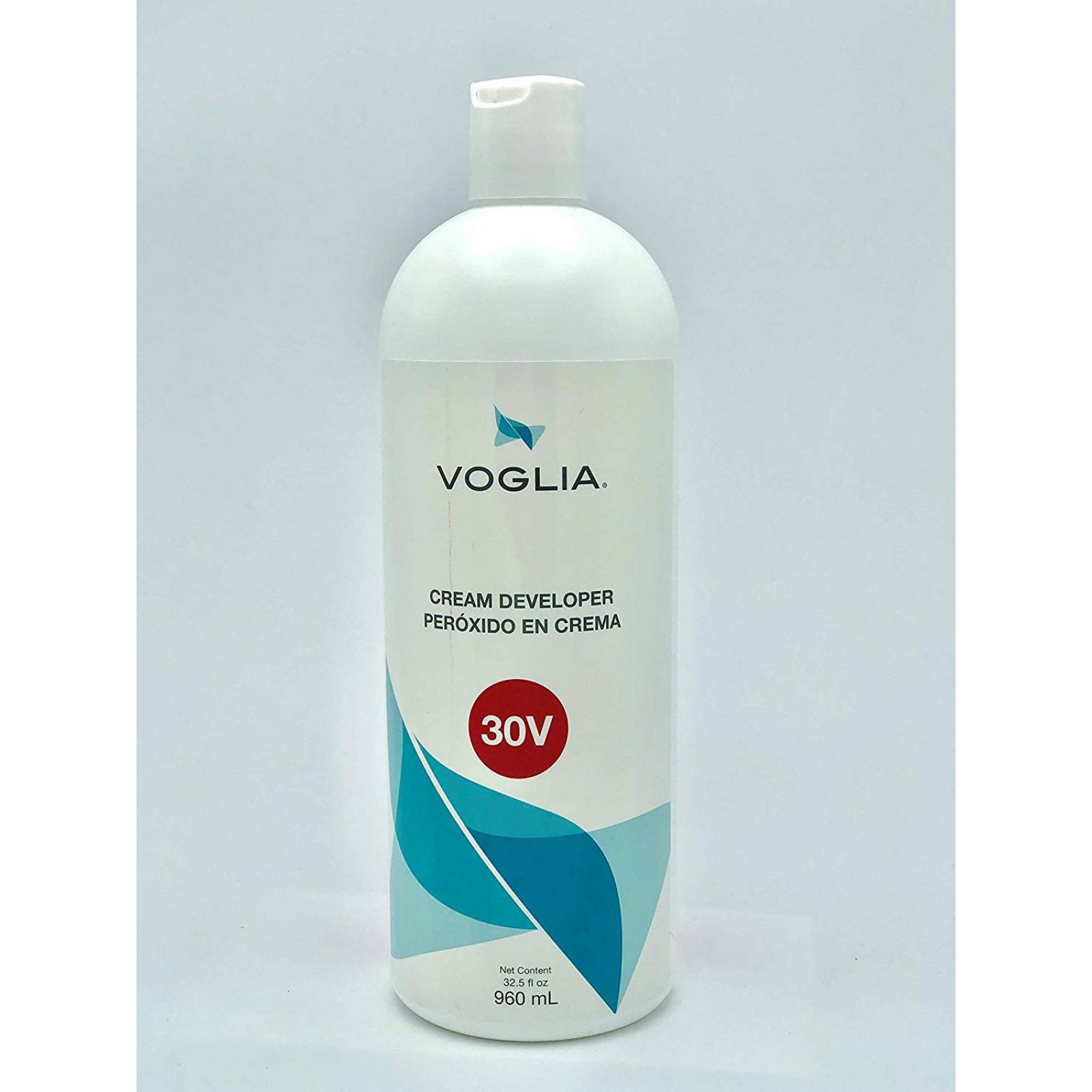 PerÃ³xido en crema 30 V, Tratamiento para decoloraciÃ³n de cabello,  960 ml, Voglia.