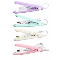 Mini Plancha Para Cabello Sonar Rosa, Mini Alaciadora Rosa, Plancha Mini Para Cabello, Mini Plancha Portatil Cerámica