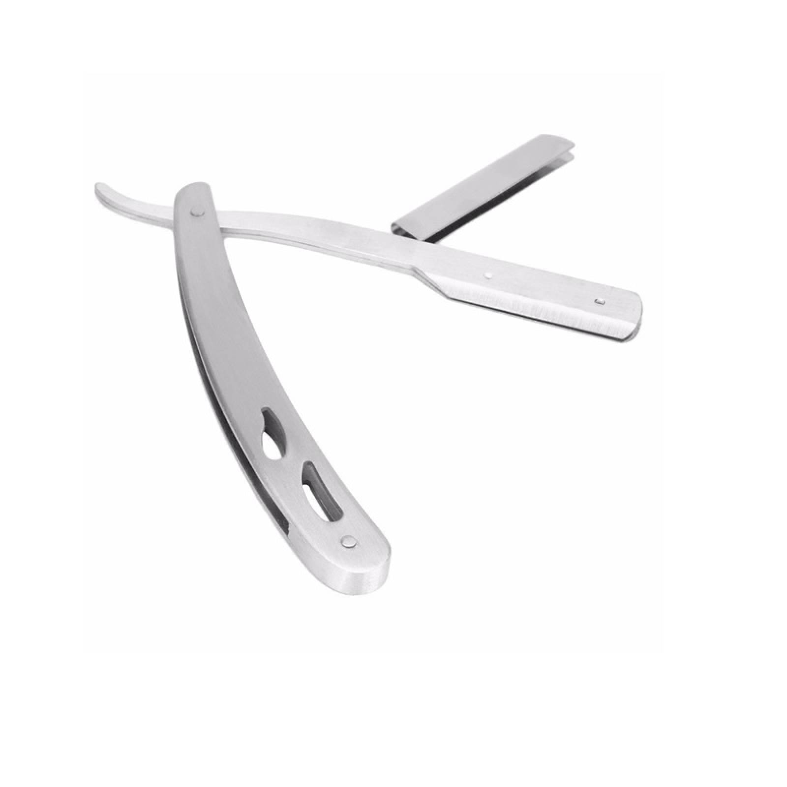 Porta Navajas De Afeitar Profesional Con 10 Navajas