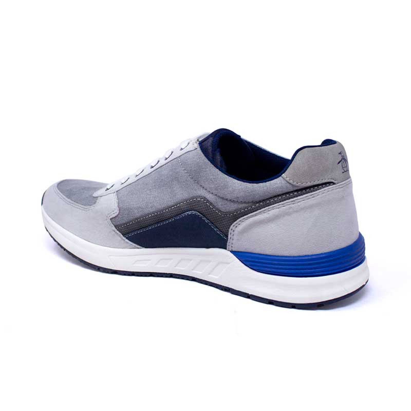 Tenis Penguin Hunter Style Gris Para Hombre
