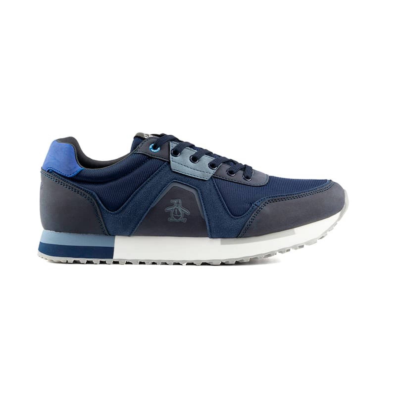 Tenis Original Penguin Style Tyrus Color Azul Marino Para Hombre