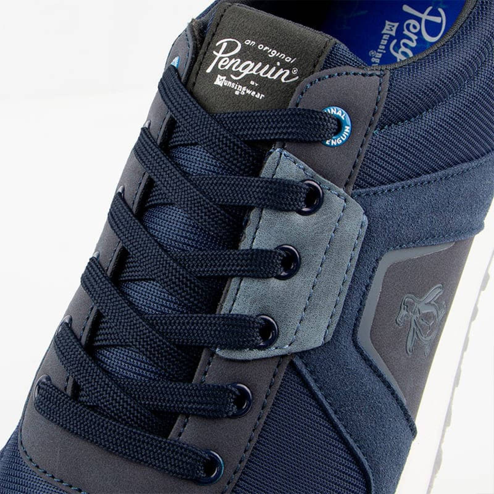 Tenis Original Penguin Style Tyrus Color Azul Marino Para Hombre