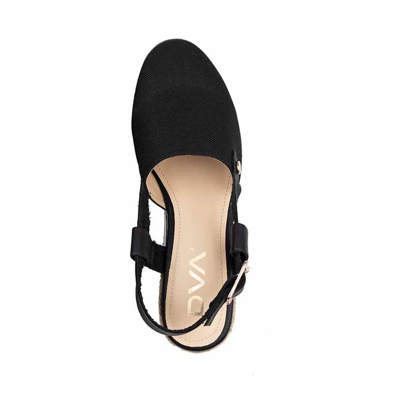 Alpargata Vida Leve Ana Negro Para Mujer