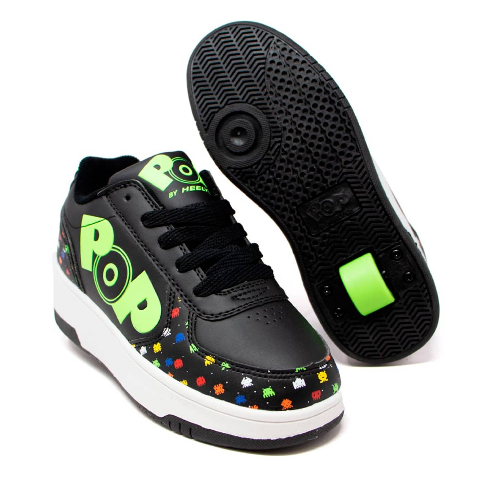 Tenis Patín Pop By Heelys Negro