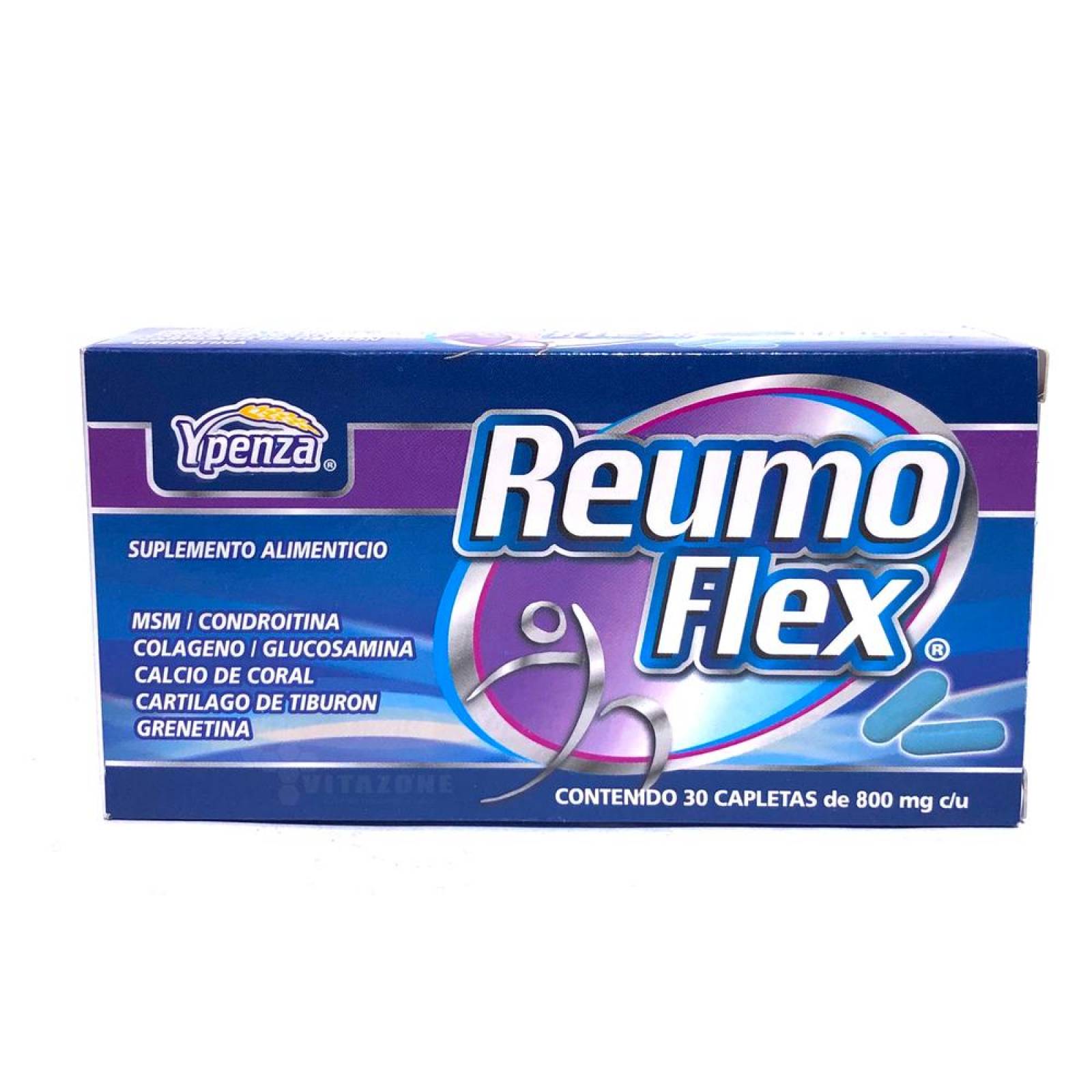 Reumoflex 30 Capletas De 800 Mg Ypenza. 