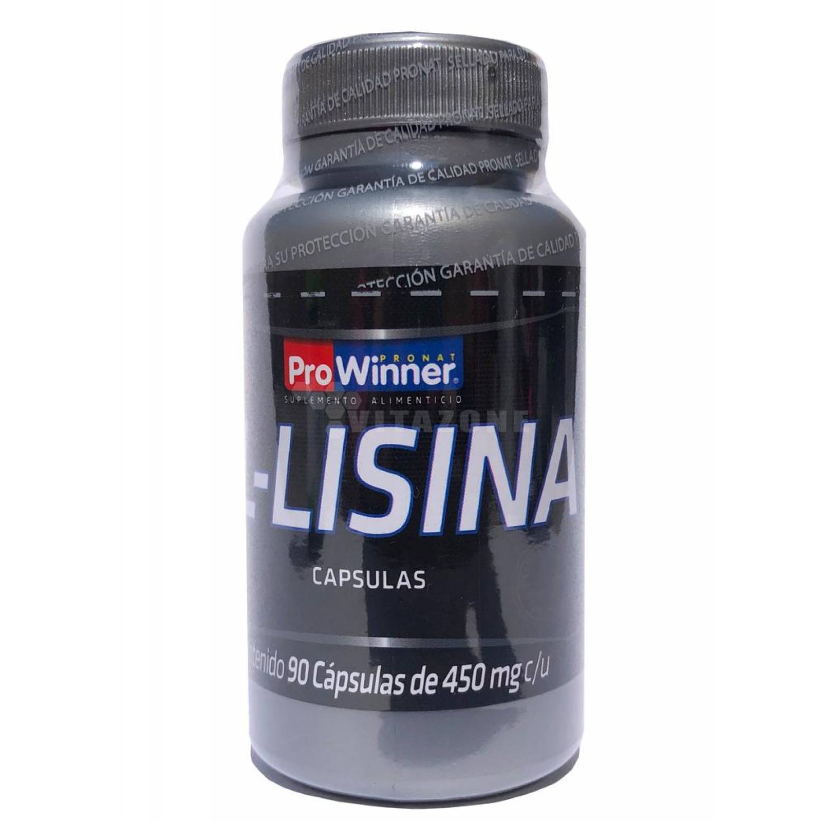 Lisina 90 cápsulas de 450 mg Prowinner 
