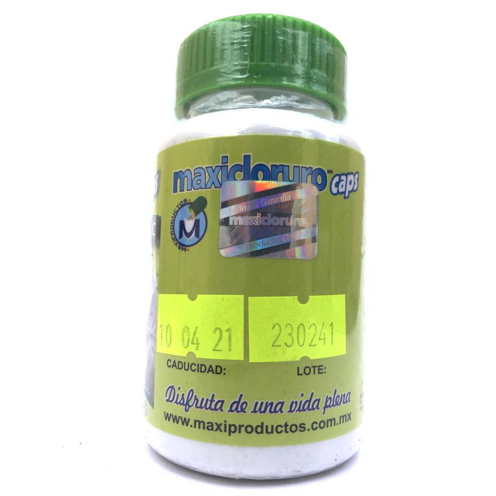 Cloruro De Magnesio 100 Cápsulas De 500 Mg Maxicloruro. 