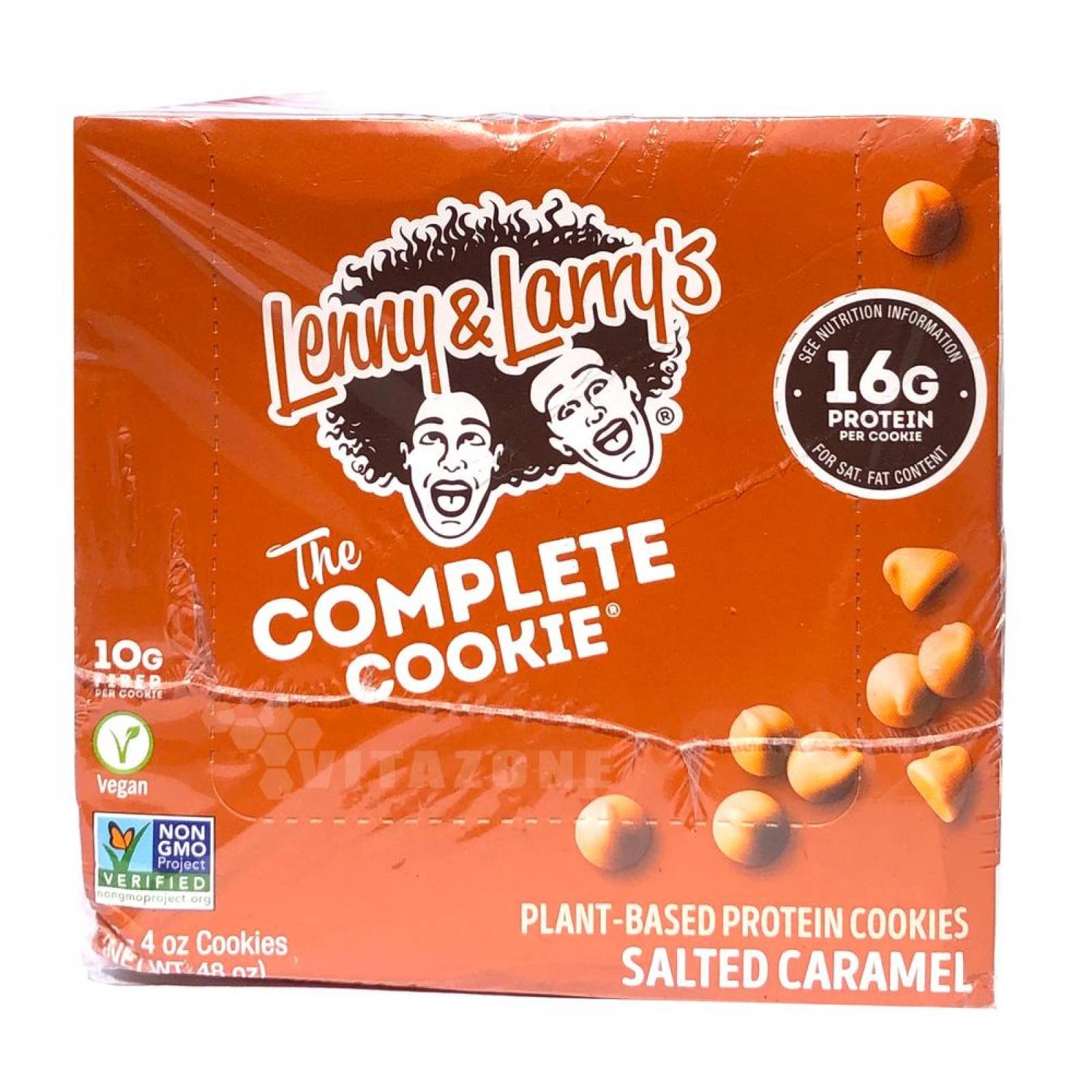 Galleta Proteína Lenny and Larry's Salted Caramel 12 pzs 