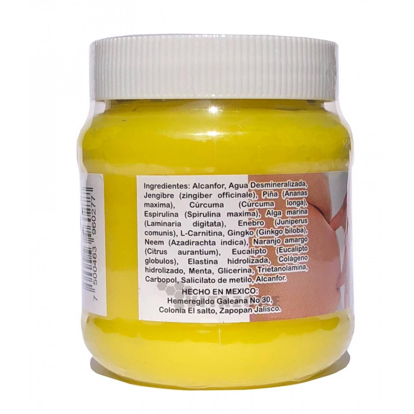 Gel Chupa Panza Original de Jengibre y Bamintol 240 gr