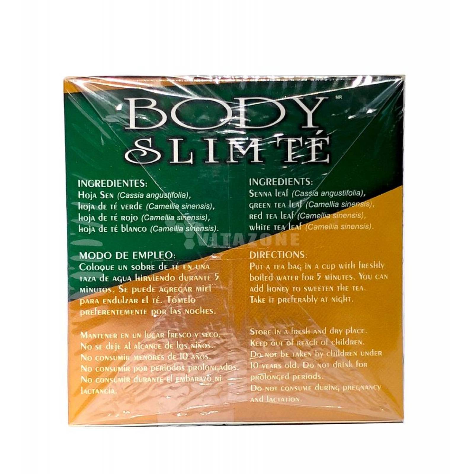 Body Slim Té 36 sobres Original Natural Health 