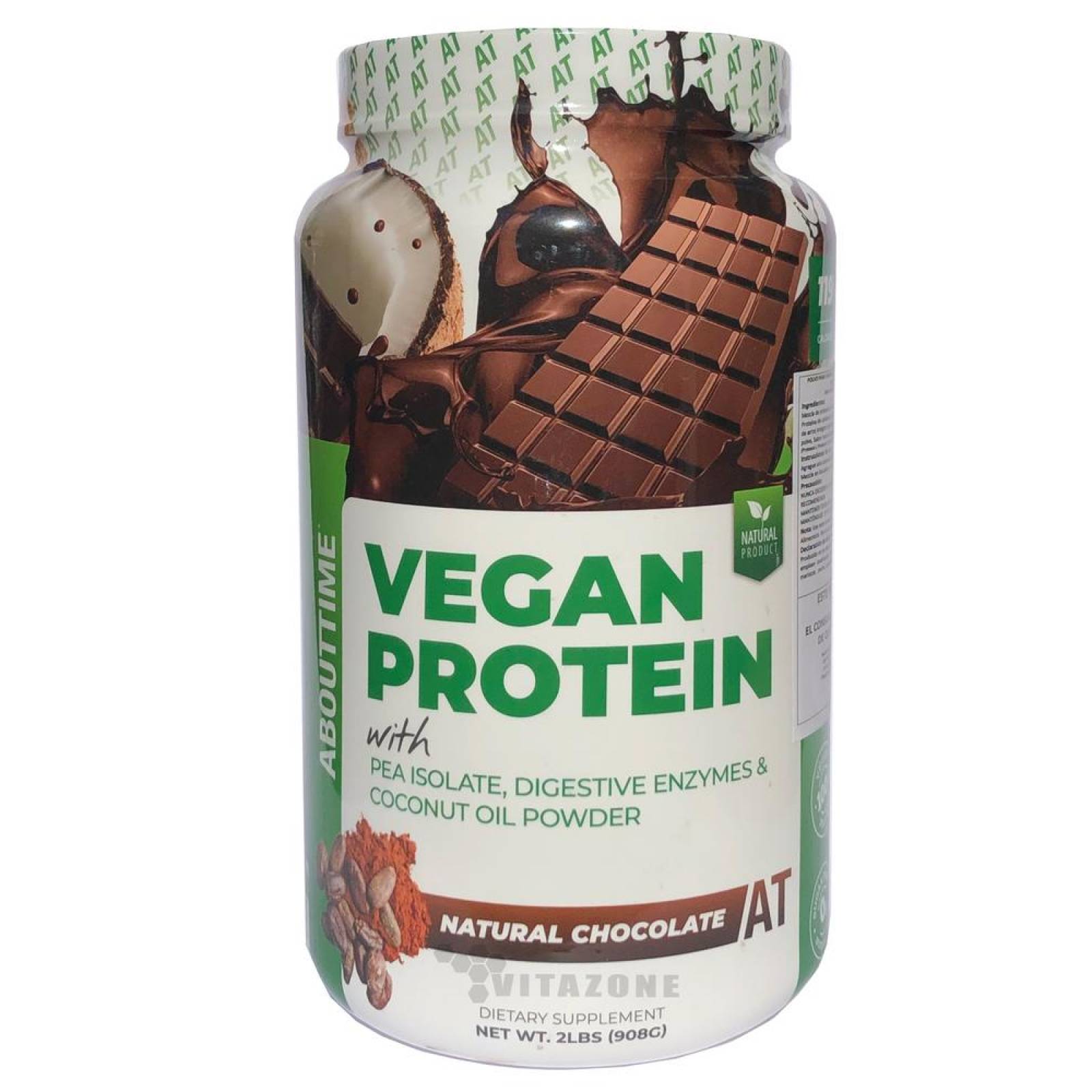Proteina Vegan Protein Chocolate 2 lbs About Time 