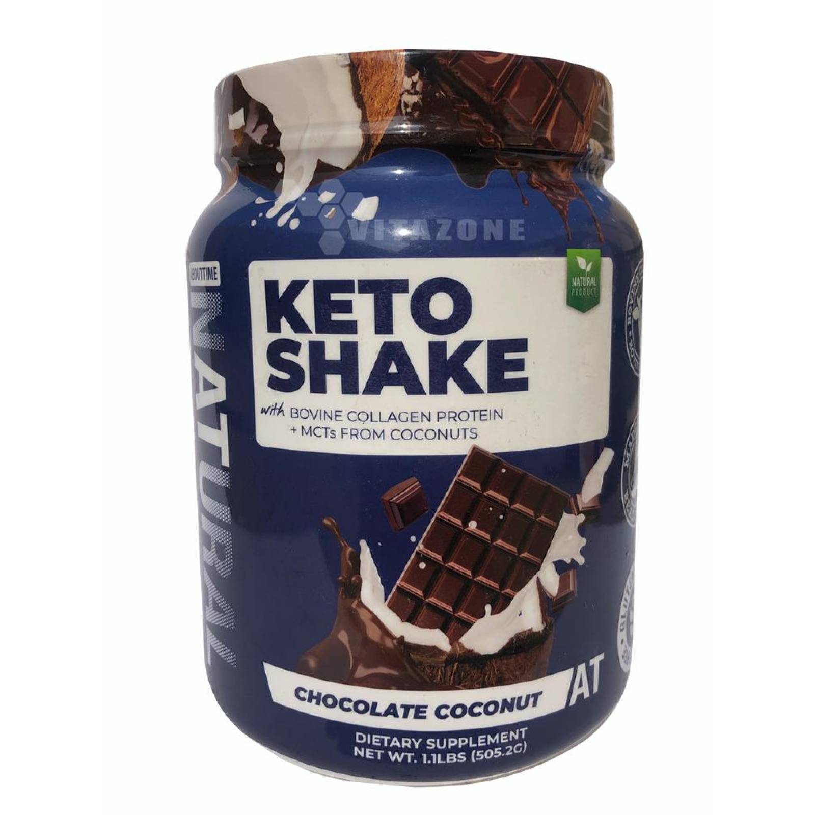 Proteína Keto Chocolate Coco 1.08 lbs About Time 