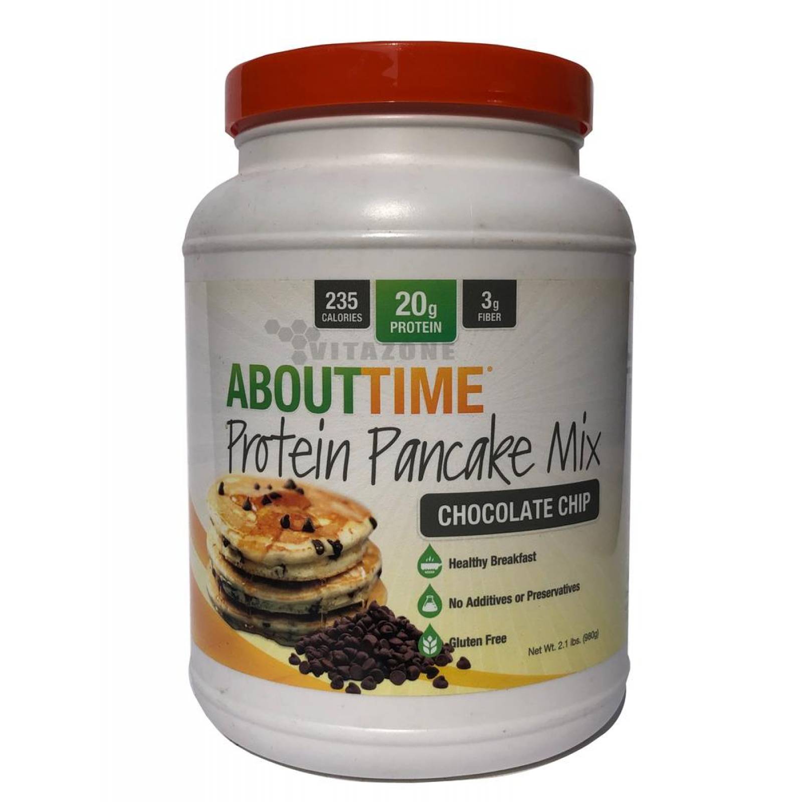 Protein Pancake Mix Chocolate Chip 980 g About Time 
