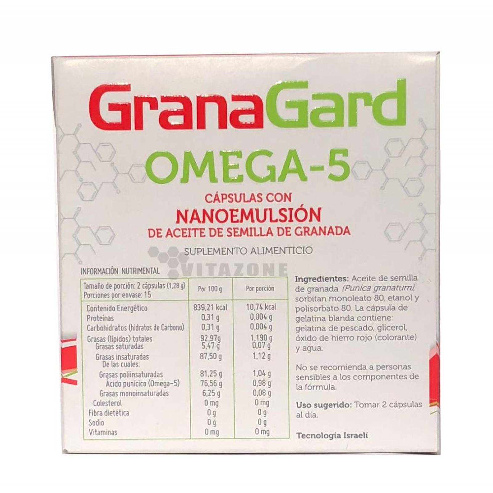 Omega 5 30 cápsulas Grana Gard 
