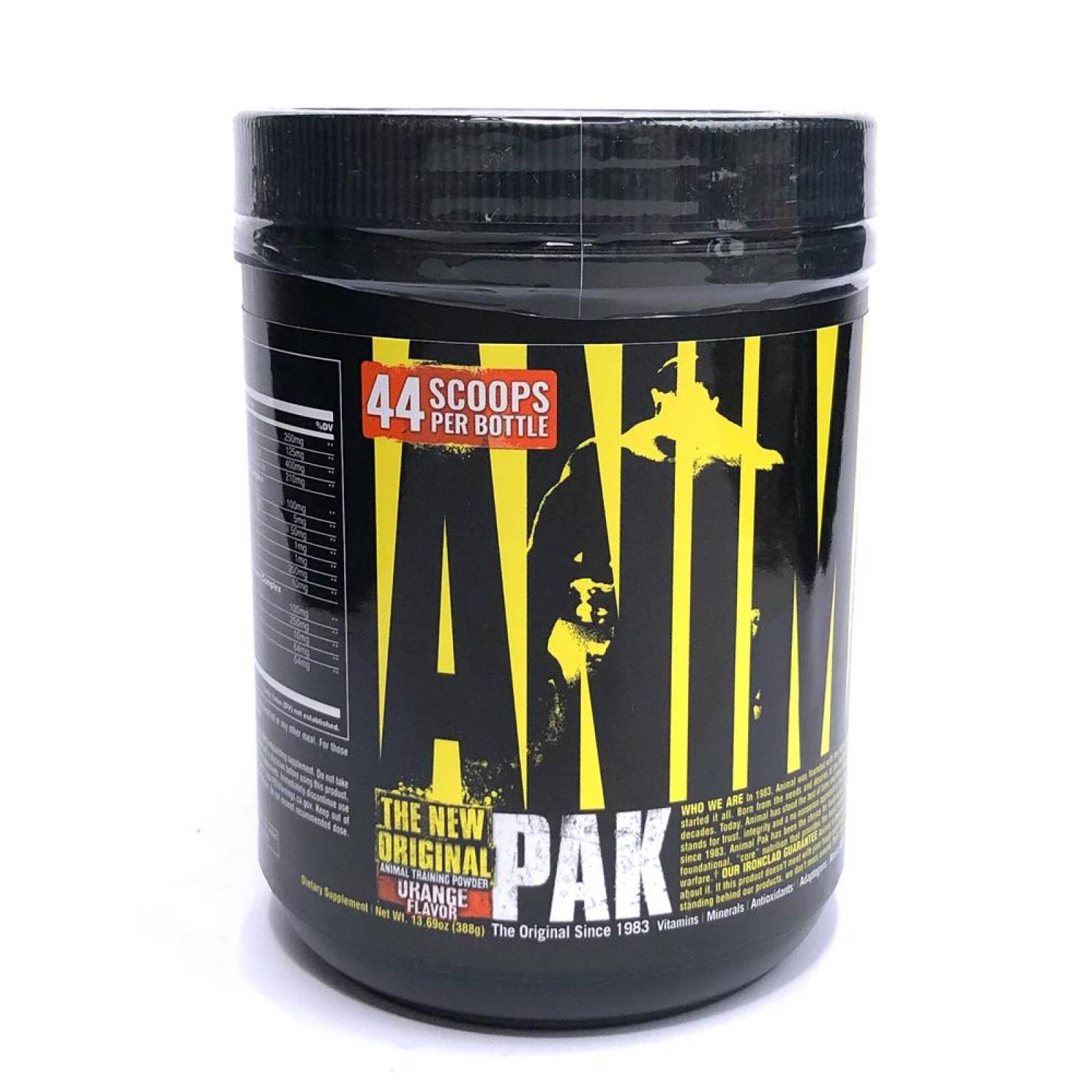 Animal Pak sabor Naranja 342 grs 44 servicios Universal 