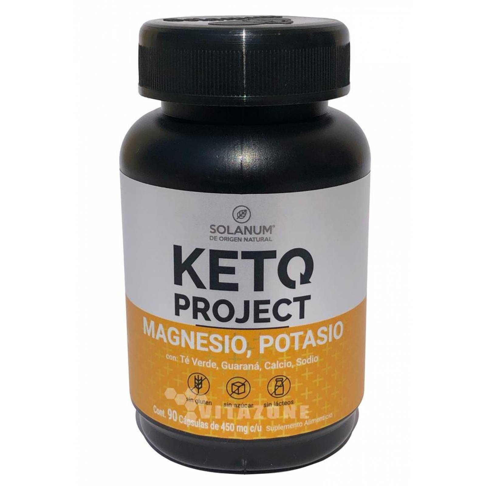 Keto Magnesio y Potasio 90 cáps de 450 mg KETO PROJECT 