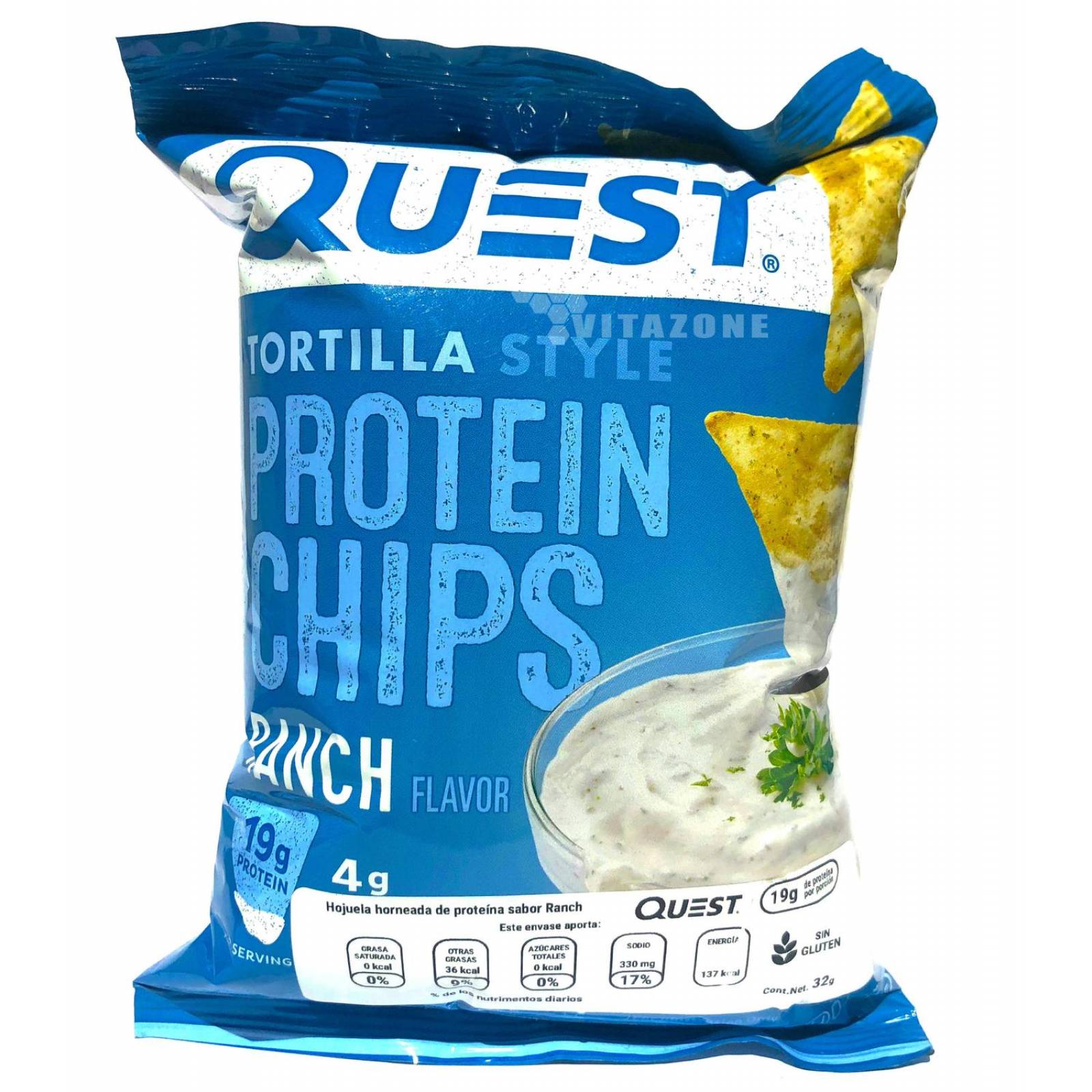 Quest Chips De Proteína Quest Sabor Ranch