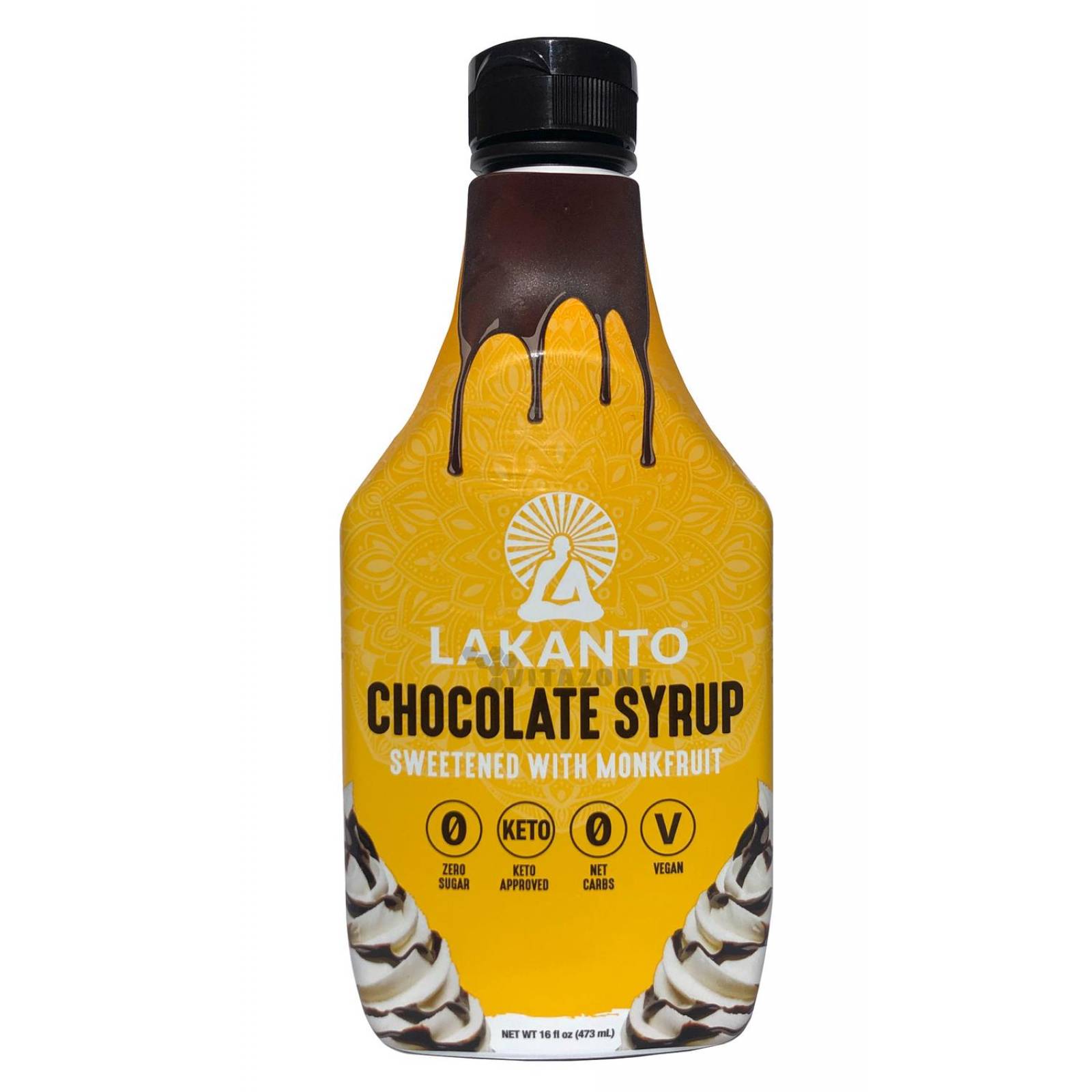 Monkfruit Lakanto Chocolate Syrup Fruta del Monje 473 ml 