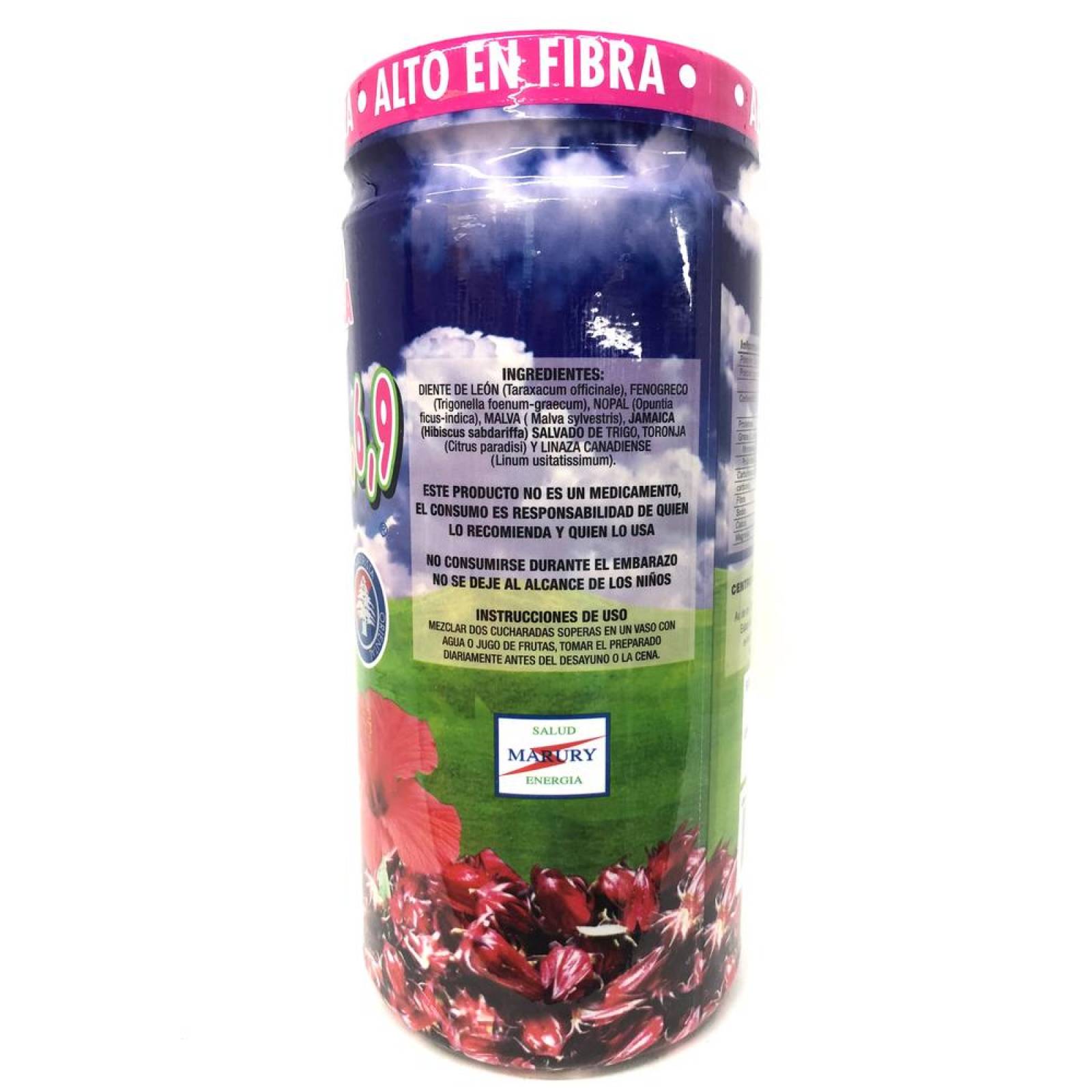 Fibra Hiperlinafrut Sabor Jamaica 500 Grs (Linaza Canadiense). 