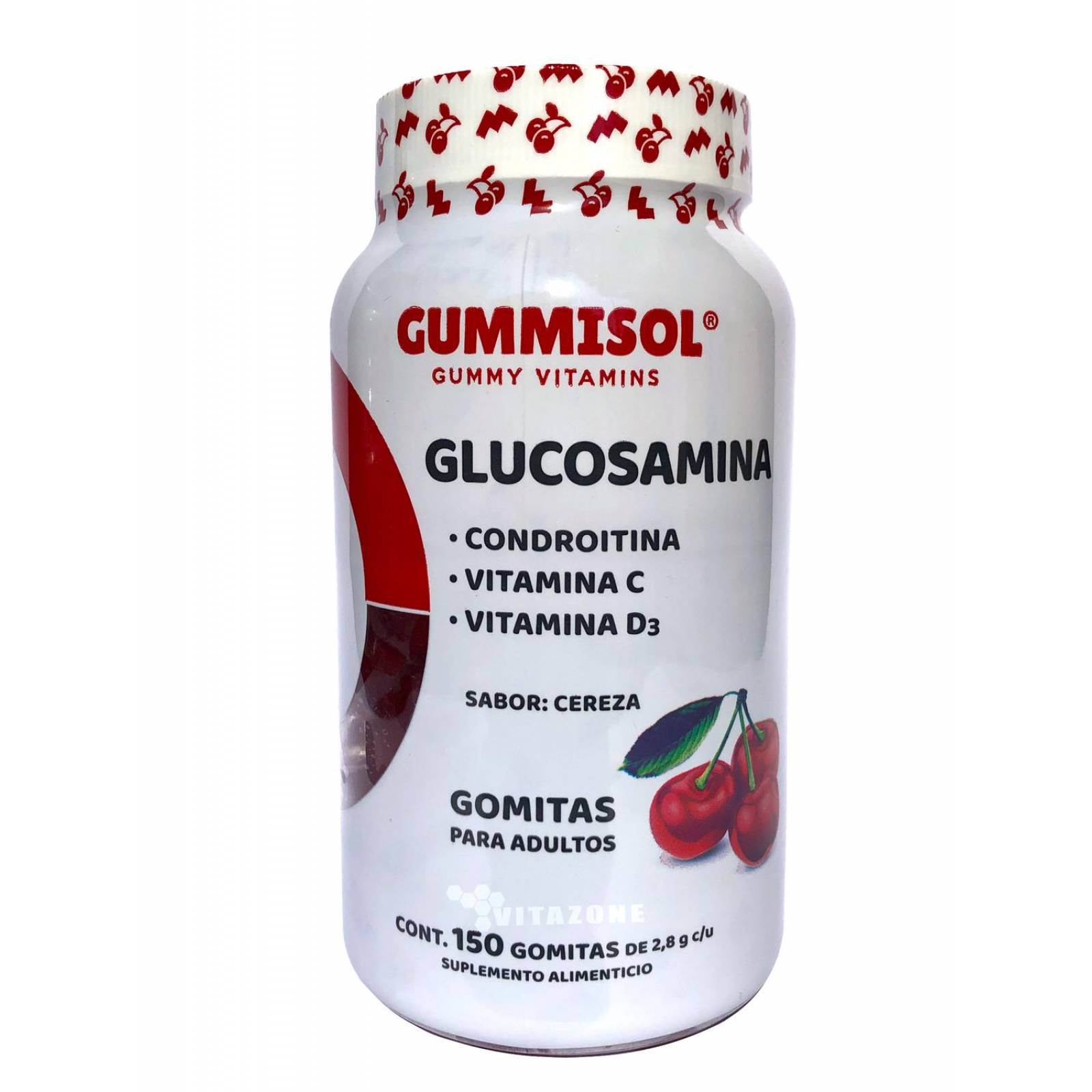 Glucosamina Gummisol 150 Gomitas Condroitina Vitamina D 