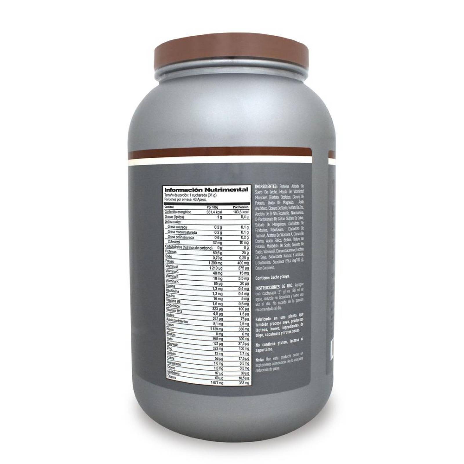 Isopure Zero Carb Proteína 3 Lbs Sabor Cookies & Cream Nature´s Best