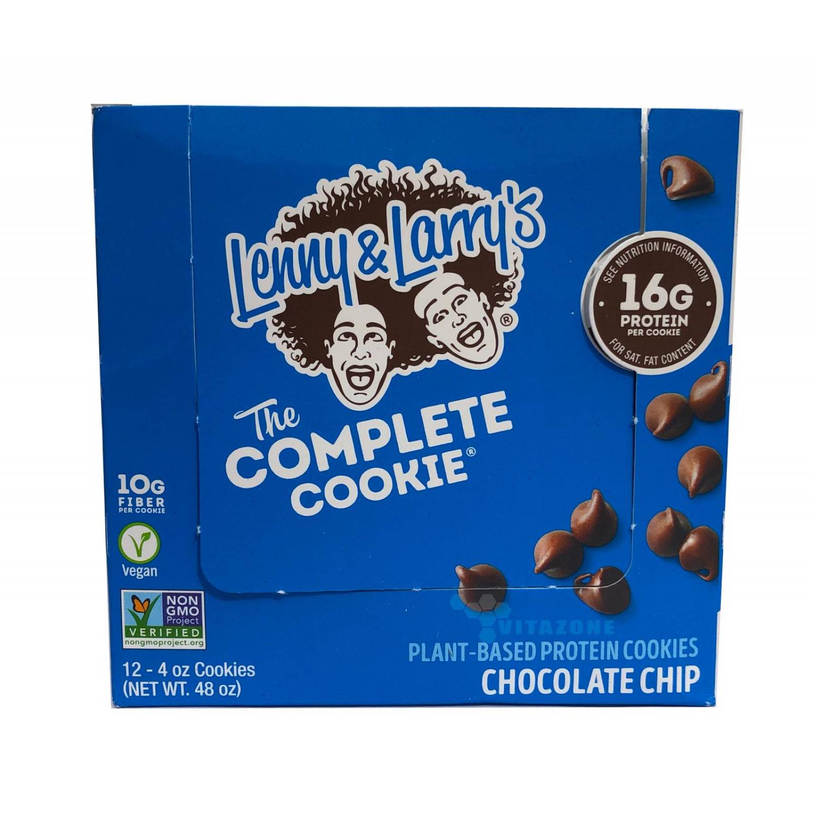 Galleta Proteína Lenny and Larry's Chocolate Chip 12 pzs 