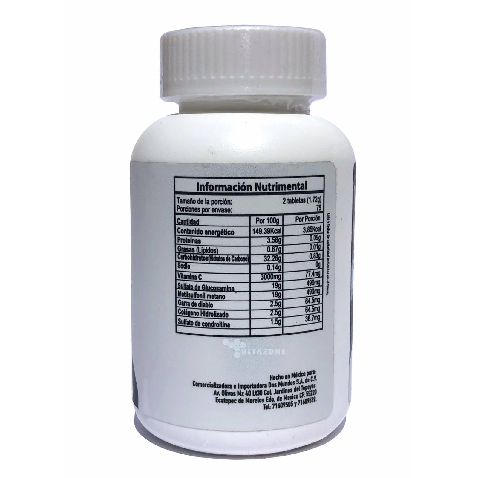 Glucosamina, Condroitina, MSM 150 tabletas Dos Mundos 