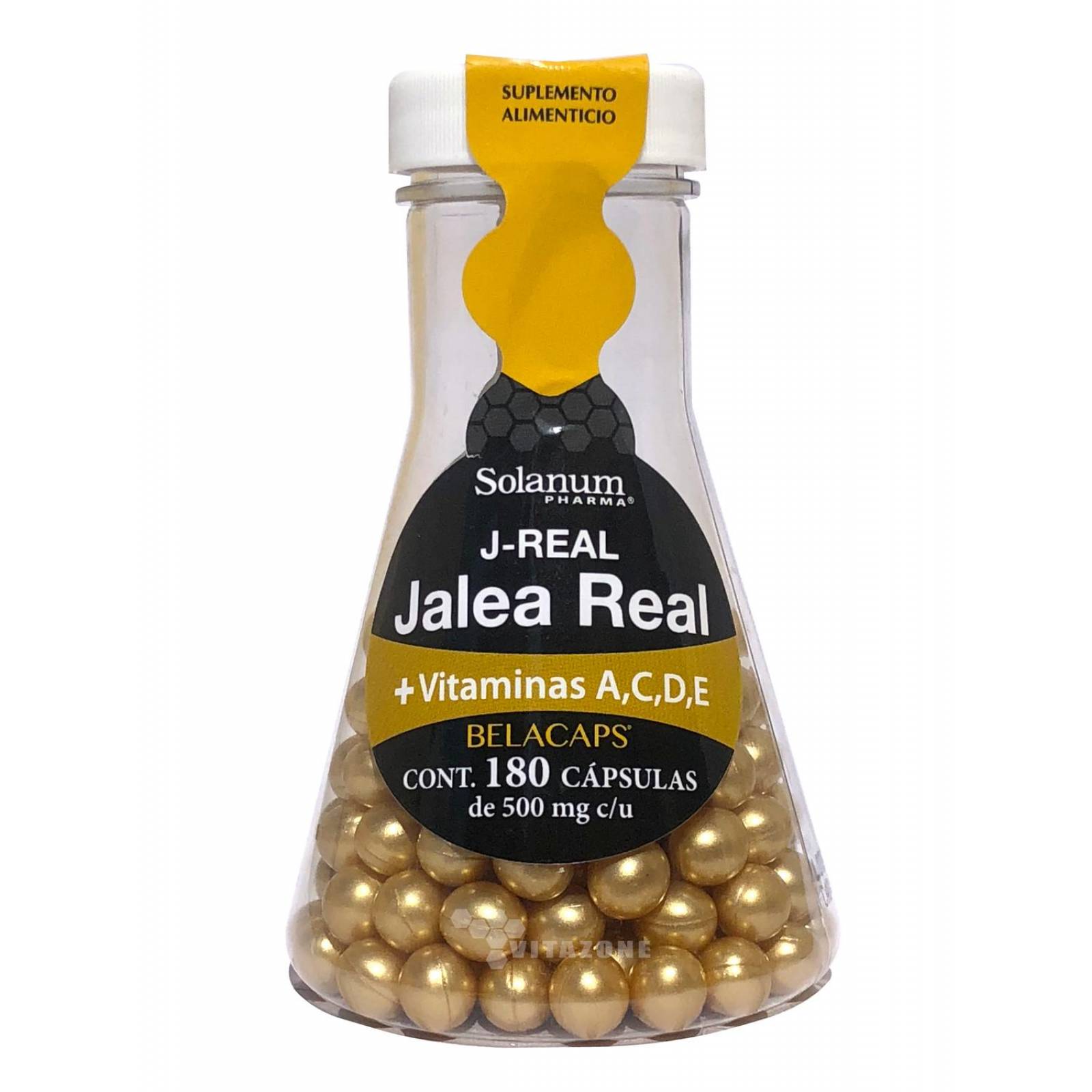 Jalea Real Vitamina A,C,D, E Solanum 180 Caps Solanum 